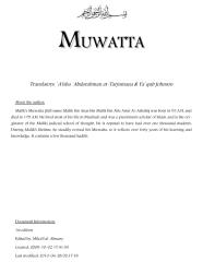 Al-Muwatta - Malik ibn Anas.pdf