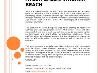 Aveda Salon Virginia Beach.pptx