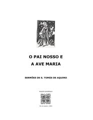 Sermões sobre o Pai Nosso e a Ave Maria - Santo Tomas de Aquino.pdf