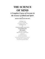 Ernest Holmes - The Science of Mind.pdf