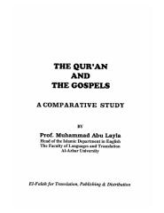 The Qur'an and the Gospels - a comparative study - Muhammad M. R. Abu Layla ver 2.pdf