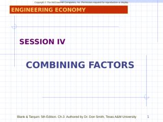 SESSION_IV_COMBINING FACTOR.ppt