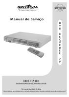 Britânia - DVD Recorder 2P - Manual de Serviço.pdf