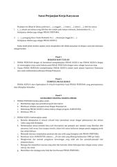 Surat Perjanjian Kerja Karyawan.doc